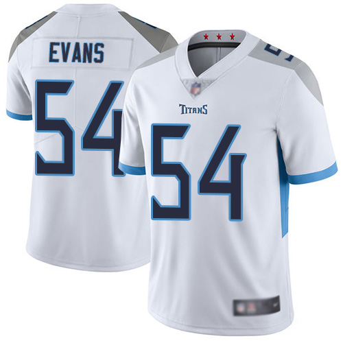 Tennessee Titans Limited White Men Rashaan Evans Road Jersey NFL Football 54 Vapor Untouchable